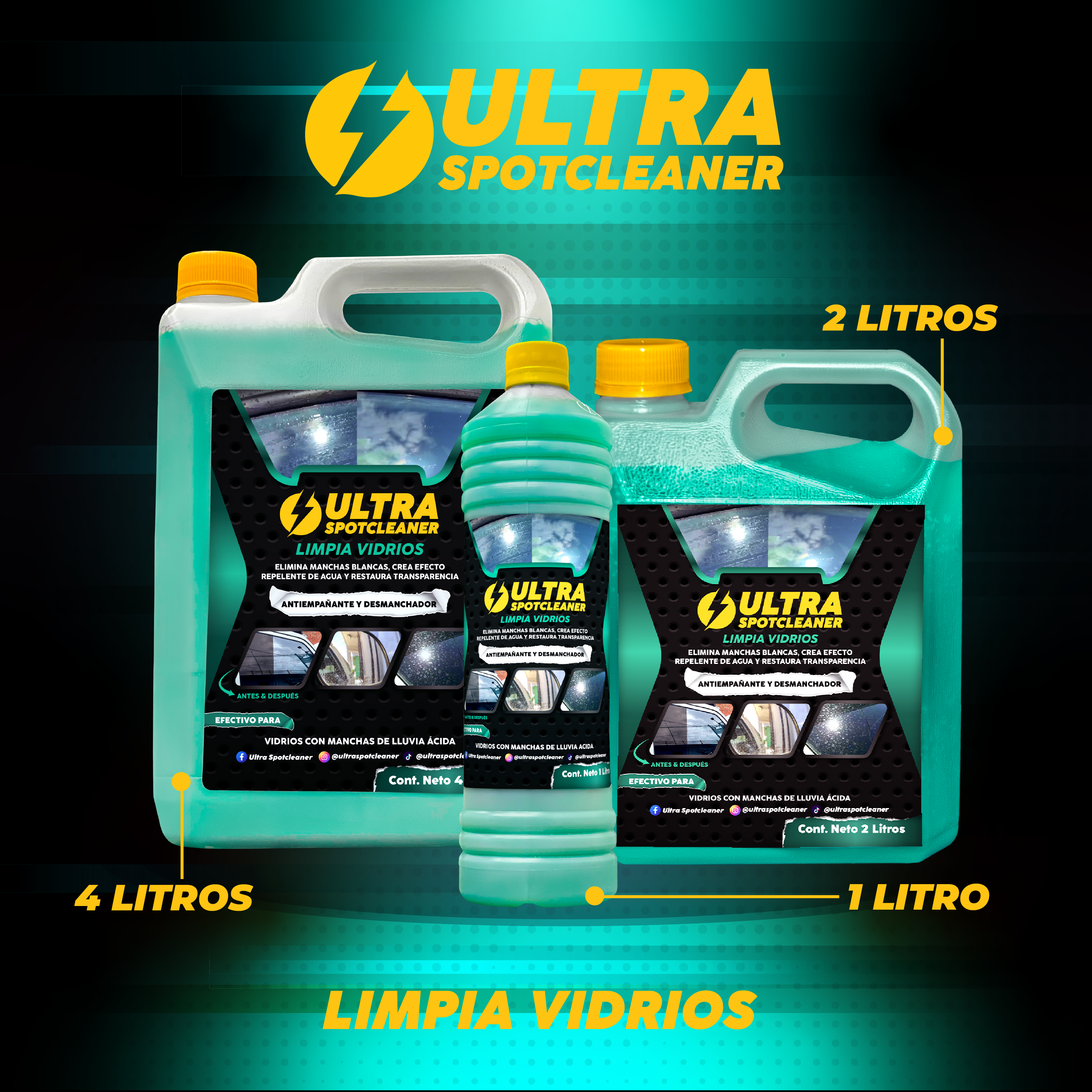 Limpiavidrios Ultra SpotCleaner™