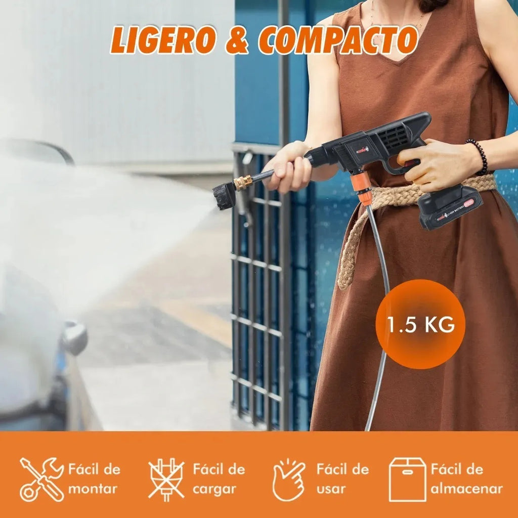 HIDROLAVADORA INALAMBRICA 48V PORTATIL DE ALTA PRESION