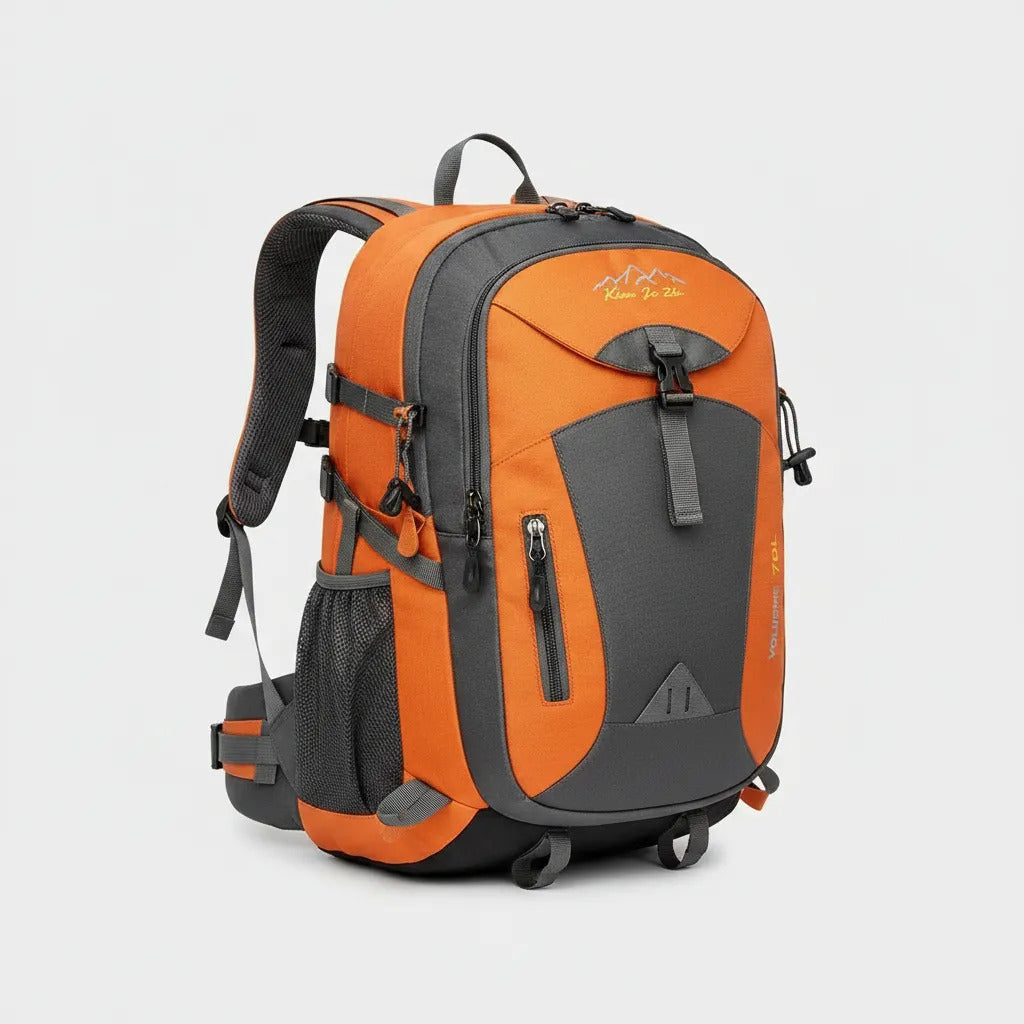 MOCHILA IMPERMEABLE PARA CAMPING 40 LITROS