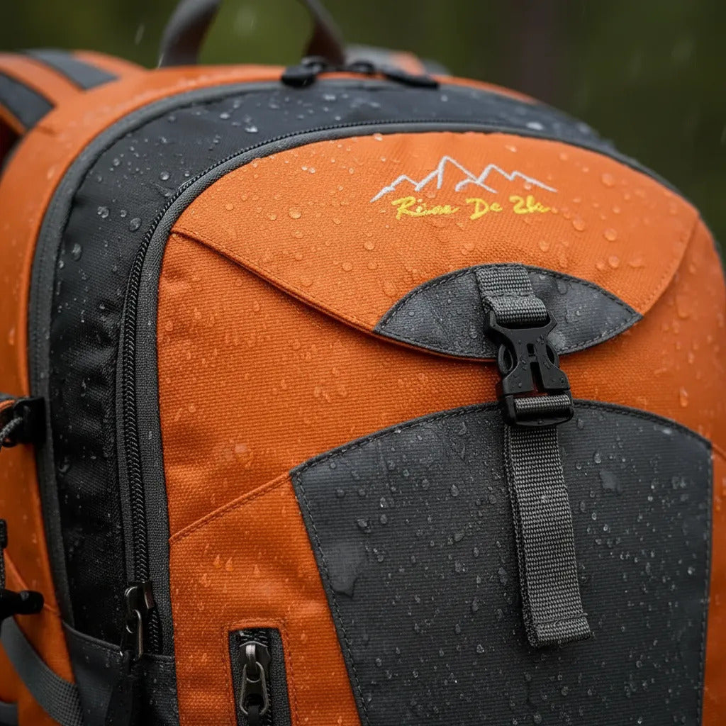 MOCHILA IMPERMEABLE PARA CAMPING 40 LITROS