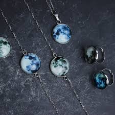Luna Eterna – Conjunto de Joyería Cielo Nocturno